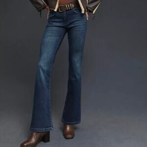 Anthropologie Blue Boot Cut Jeans